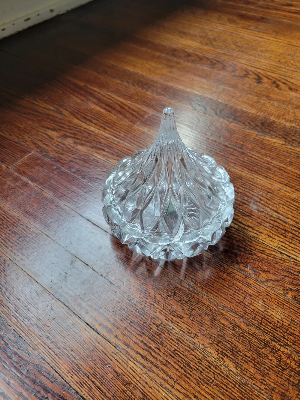 Shannon Crystal Designs of Ireland  Candy Dish - Hershey’s Kiss - 3” Diameter